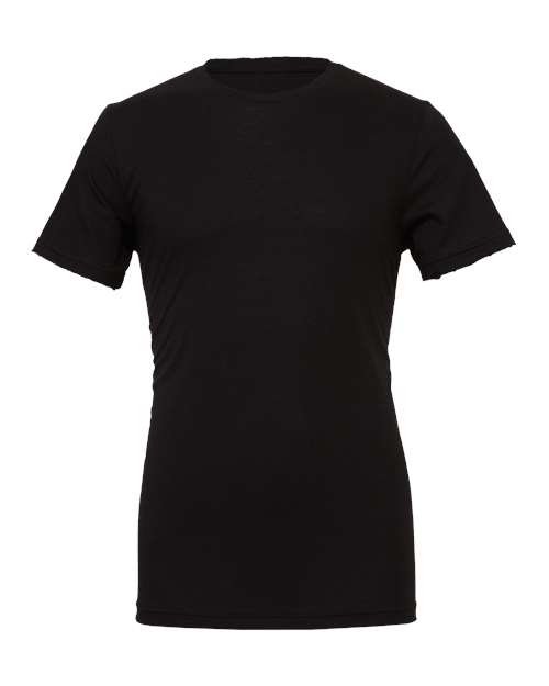Solid Black Blend - BELLA + CANVAS 3001CVC - Size: 2XL