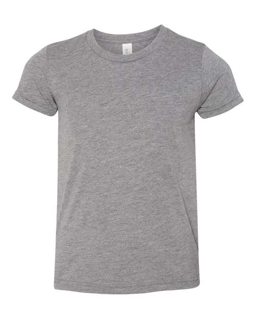 Grey Triblend - BELLA + CANVAS 3413Y - Size: L