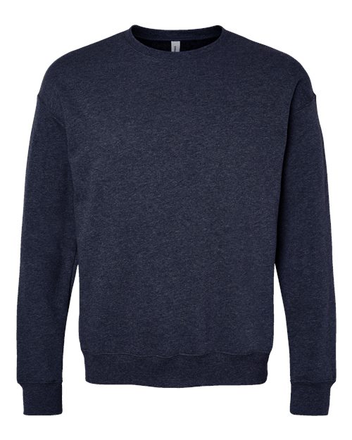 Heather Navy - BELLA + CANVAS 3945 - Size: 2XL