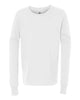 White - BELLA + CANVAS 3501Y - Size: L