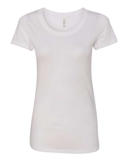 Solid White Triblend - BELLA + CANVAS 8413 - Size: L