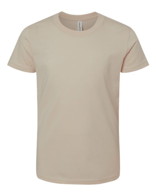 Tan - BELLA + CANVAS 3001Y - Size: M