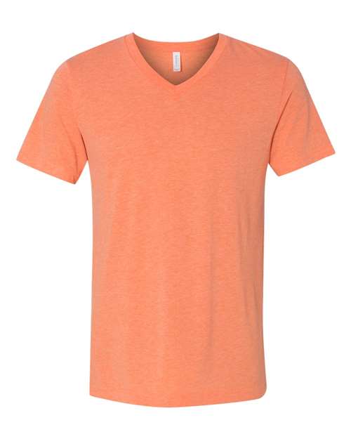 Orange Triblend - BELLA + CANVAS 3415 - Size: L