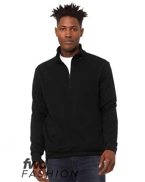 Black - BELLA + CANVAS 3740 - Size: 2XL