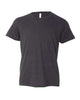 Dark Grey Heather - BELLA + CANVAS 3001YCVC - Size: L