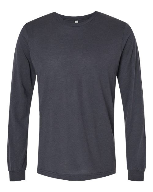 Solid Dark Grey Triblend - BELLA + CANVAS 3513 - Size: M