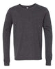 Dark Grey Heather - BELLA + CANVAS 3501YCVC - Size: L
