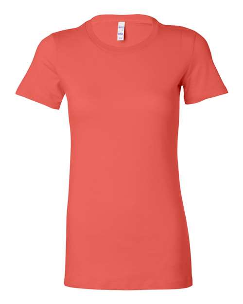 Coral - BELLA + CANVAS 6004 - Size: 2XL