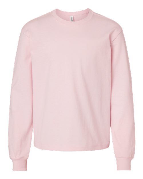 Soft Pink - BELLA + CANVAS 3511Y - Size: L