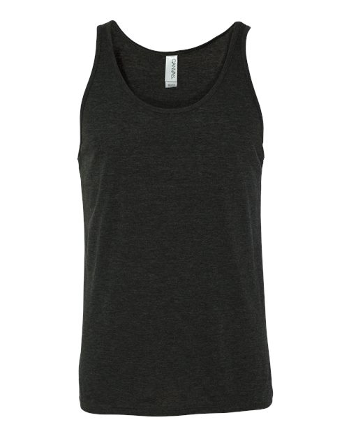 Charcoal Black Triblend - BELLA + CANVAS 3484 - Size: XL