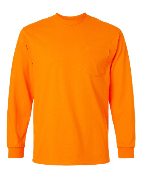 Safety Orange - Gildan - Gildan 2410 - Size: L