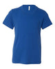 True Royal - BELLA + CANVAS 3001Y - Size: L