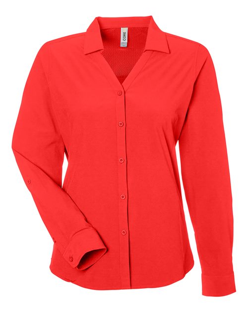 Marina Red - CORE365 CE510LW - Size: L