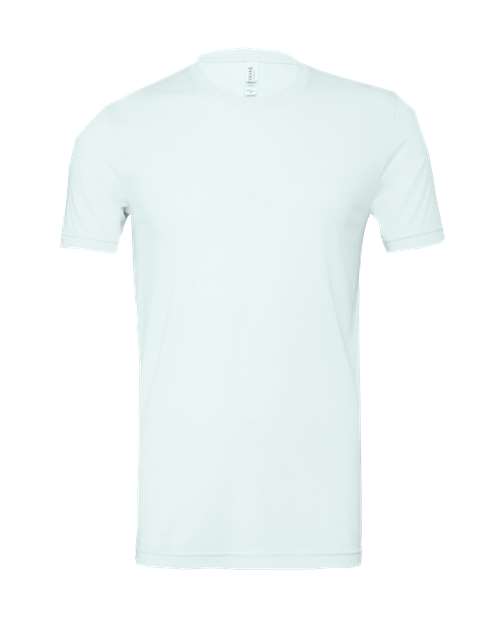 Ice Blue Triblend - BELLA + CANVAS 3413 - Size: 2XL