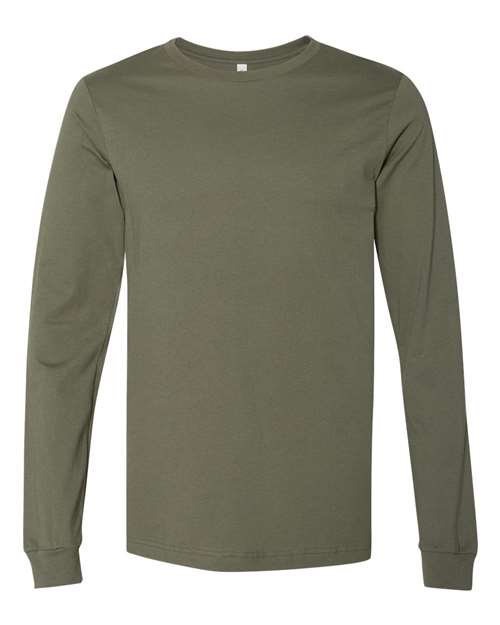 Military Green - BELLA + CANVAS 3501 - Size: S