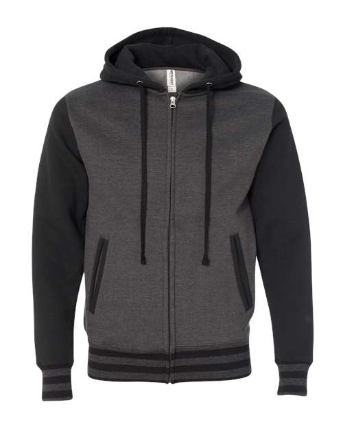 Charcoal Heather/ Black - Independent Trading Co. - Independent Trading Co. IND45UVZ - Size: 2XL
