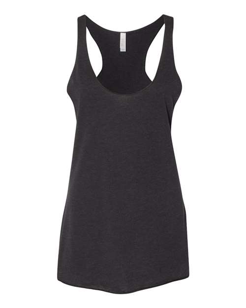 Black Heather Triblend - BELLA + CANVAS 8430 - Size: 2XL