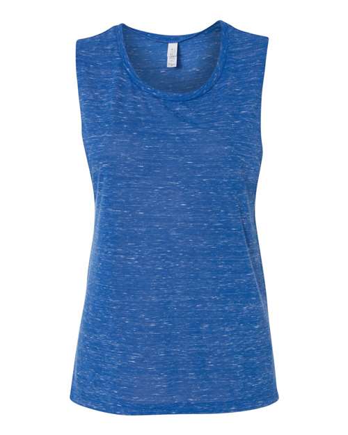 True Royal Marble - BELLA + CANVAS 8803 - Size: 2XL