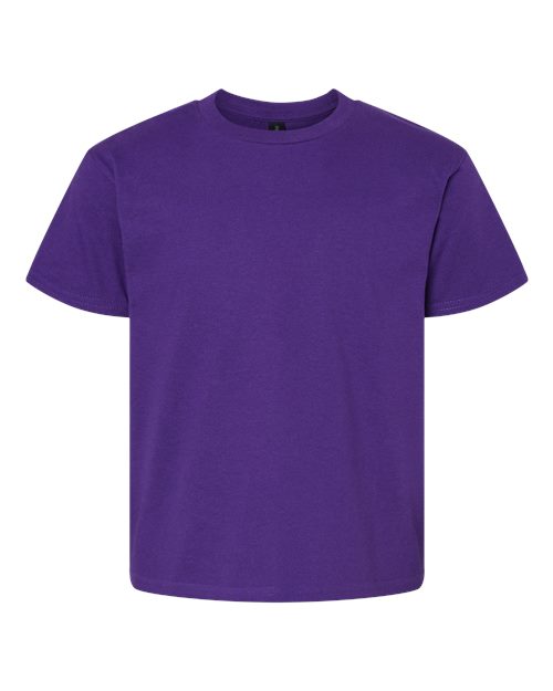 Purple - Gildan - Gildan 64000B - Size: L