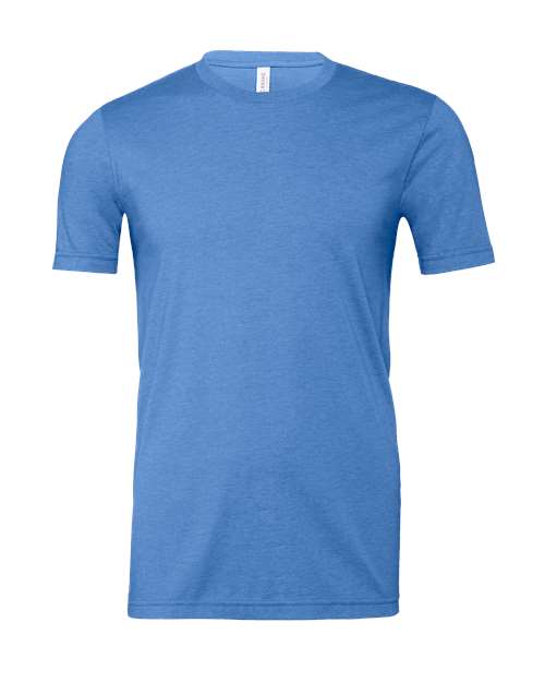 Heather Columbia Blue - BELLA + CANVAS 3001CVC - Size: 2XL