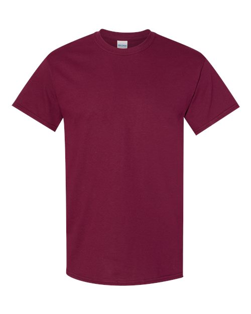 Maroon - Gildan - Gildan 5000B - Size: L
