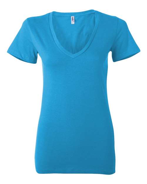 Neon Blue - BELLA + CANVAS 6035 - Size: 2XL
