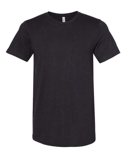 Black Heather - BELLA + CANVAS 3301 - Size: 2XL