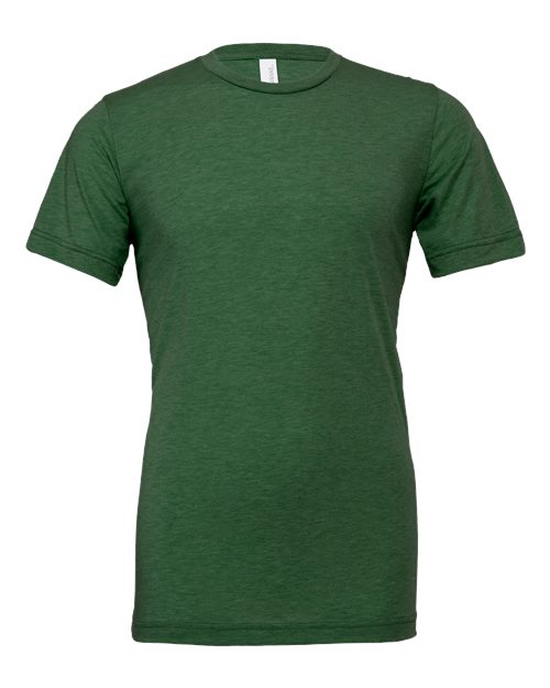 Grass Green Triblend - BELLA + CANVAS 3413 - Size: L