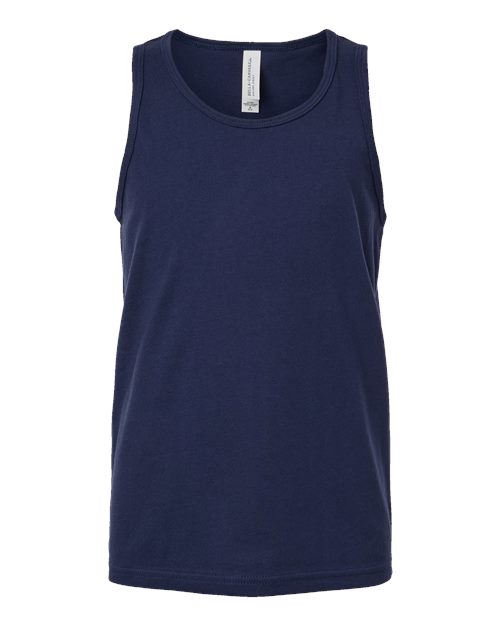 Navy - BELLA + CANVAS 3480Y - Size: L
