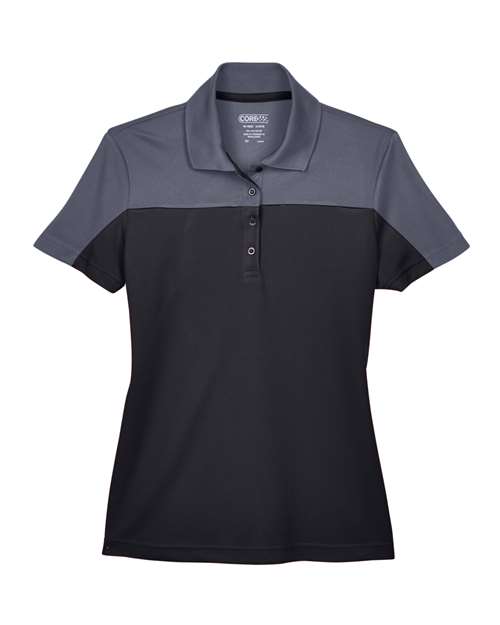 Black/ Carbon - CORE365 CE101W - Size: 2XL