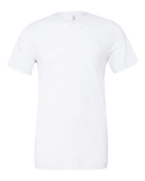 Solid White Triblend - BELLA + CANVAS 3413 - Size: L
