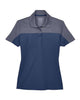 Classic Navy Heather/ Carbon - CORE365 CE101W - Size: L