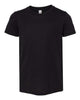 Solid Black Triblend - BELLA + CANVAS 3413Y - Size: XL