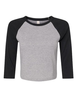 Athletic Heather/ Black - BELLA + CANVAS 1200 - Size: 2XL