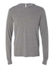 Grey Triblend - BELLA + CANVAS 3512 - Size: L