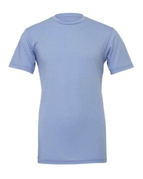 Heather Blue - BELLA + CANVAS 3001CVC - Size: 2XL