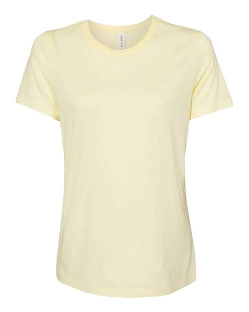 Pale Yellow Triblend - BELLA + CANVAS 6413 - Size: 2XL