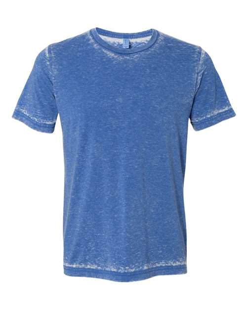 True Royal Acid Wash - BELLA + CANVAS 3650 - Size: M