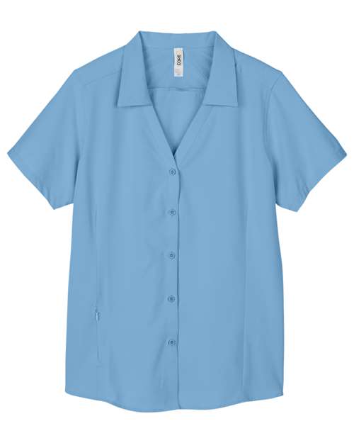Columbia Blue - CORE365 CE510W - Size: L