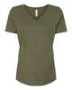 Military Green - BELLA + CANVAS 6405 - Size: S