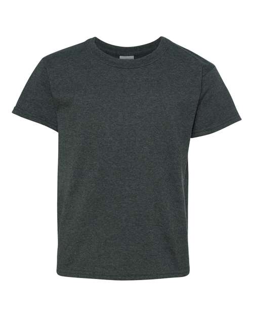 Dark Heather - Gildan - Gildan 5000B - Size: L