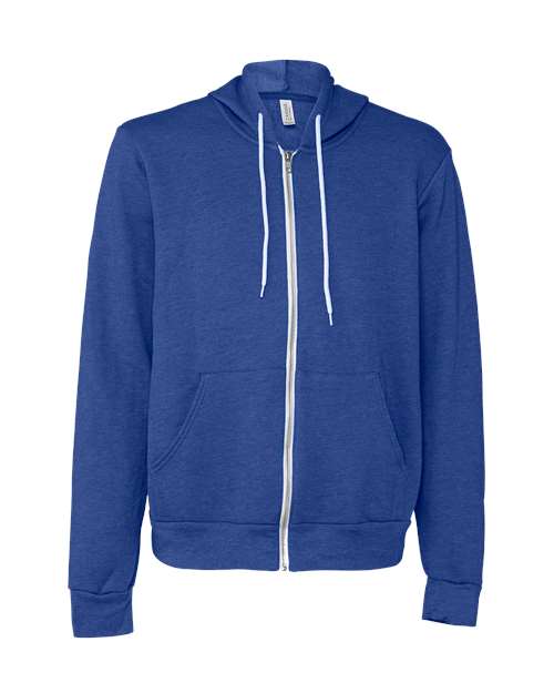 Heather True Royal - BELLA + CANVAS 3739 - Size: 2XL