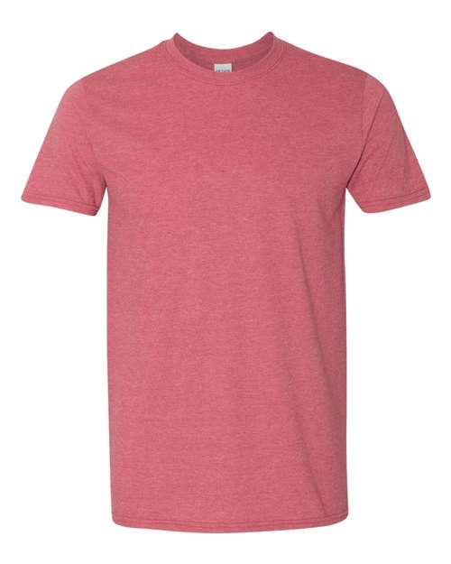 Heather Cardinal Red - Gildan - Gildan 64000 - Size: 2XL