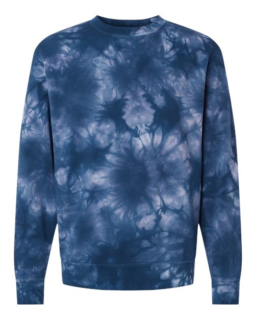 Tie Dye Navy - Independent Trading Co. - Independent Trading Co. PRM3500TD - Size: 2XL