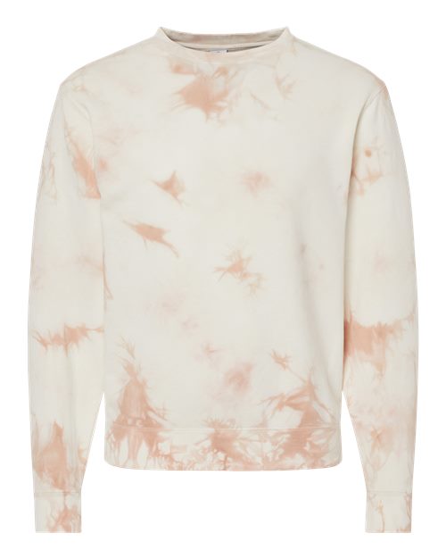 Tie Dye Dusty Pink - Independent Trading Co. - Independent Trading Co. PRM3500TD - Size: 2XL