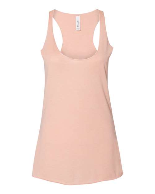 Peach Triblend - BELLA + CANVAS 8430 - Size: S