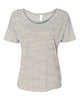 White Marble - BELLA + CANVAS 8816 - Size: L