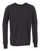Charcoal Black Triblend - BELLA + CANVAS 3513Y - Size: L