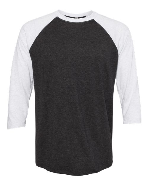 Heather White/ Vintage Black - Next Level - Next Level 6051 - Size: 2XL