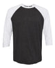Heather White/ Vintage Black - Next Level - Next Level 6051 - Size: 2XL